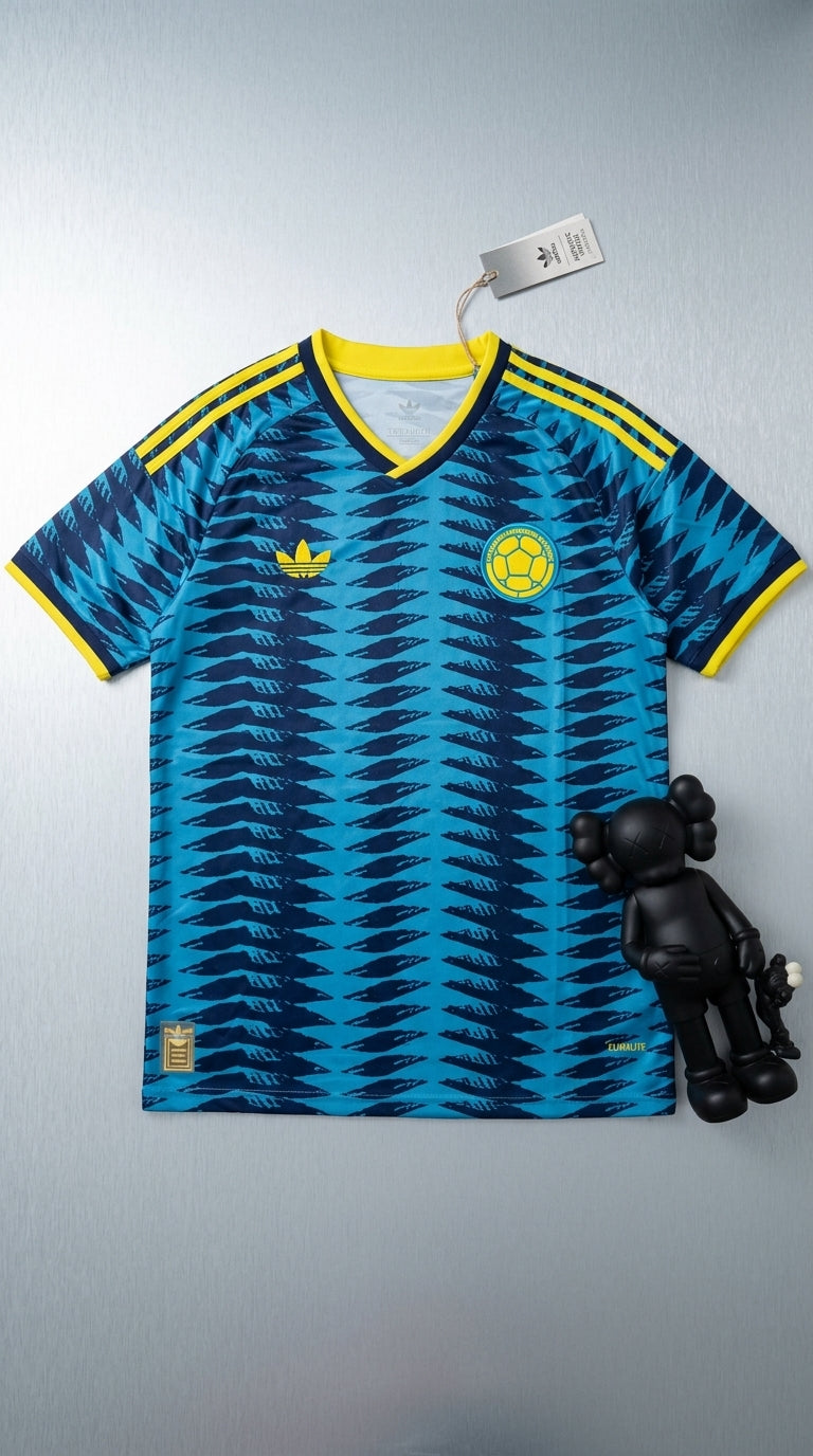 Camiseta Oficial Colombia 2026 – Edición Visitante Adidas
