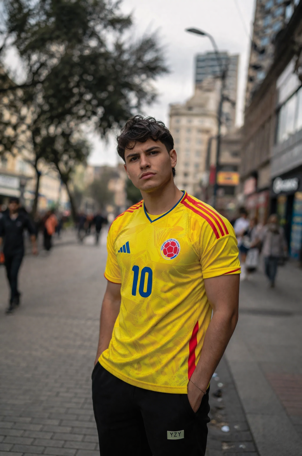 Camiseta Colombia 2026 Adidas con Dorsal – Presentación en Caja Premium