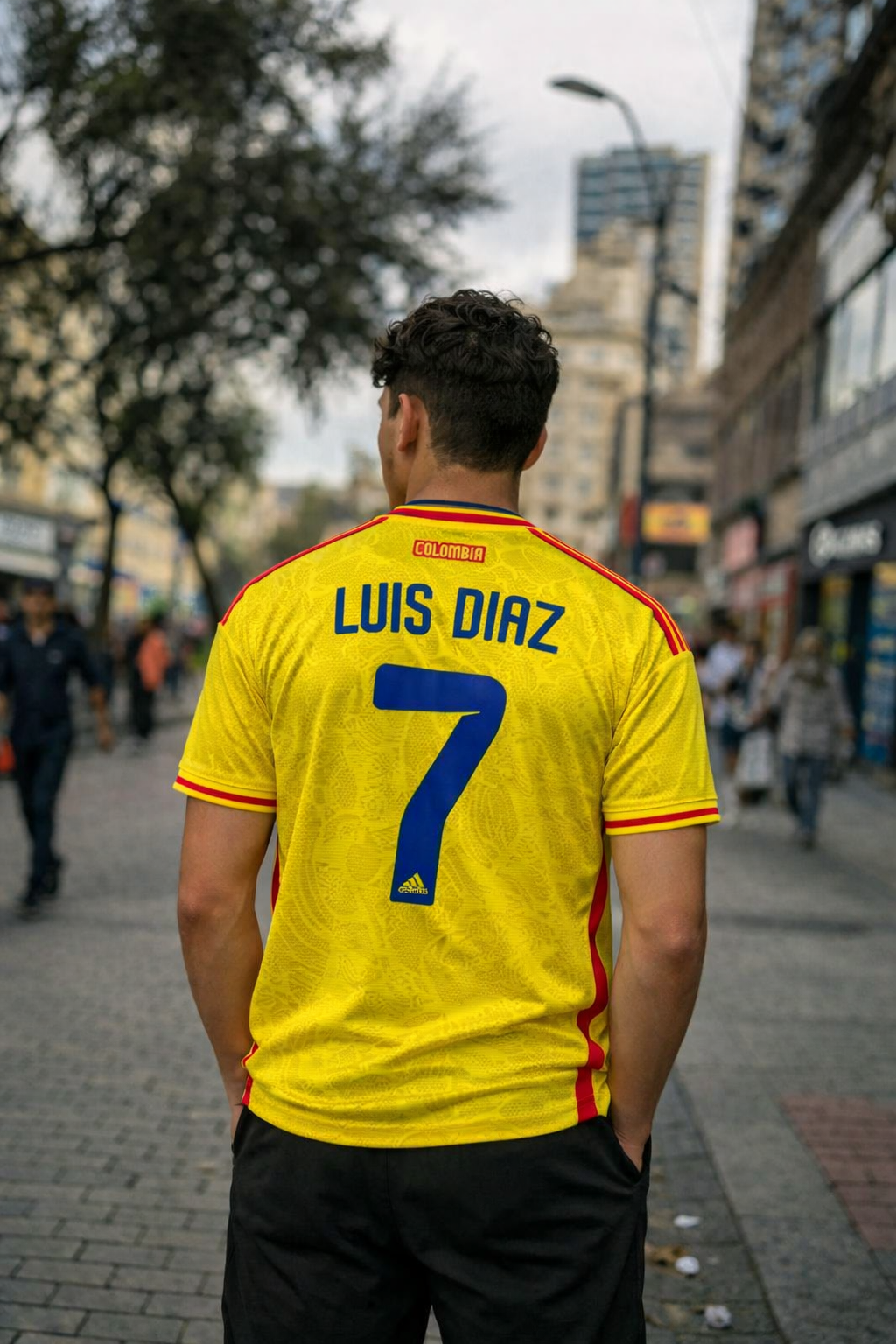 Camiseta Colombia 2026 Adidas con Dorsal – Presentación en Caja Premium